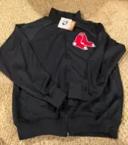 Men's Authentic BOSTON RED SOX STITCHES FULL ZIP JACKET Medium NWT