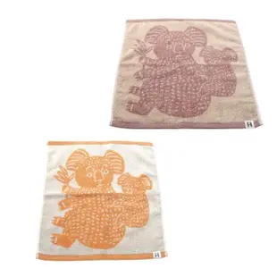 【型染無尾熊】日本方巾(吸水親膚/樸實可愛/新品上市)
