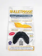 Bulletproof World’s Most Breathable 3X Stronger Comfortable Mouthguard Aramid