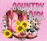 Country Girl 20 oz tumbler, Optional Bluetooth speaker P1212