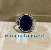 NWT Sundance Catalig Silver Lapis “Ocean Crossing” Ring size 5.5-6 $128