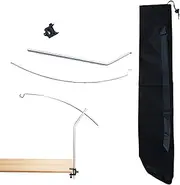 Lantern Stand,Table Light Shelf for Camping - Backpacking Tool, Outside Table Lamp Hanger, Lighting Rack for Outdoor Indoor Beach Picnics