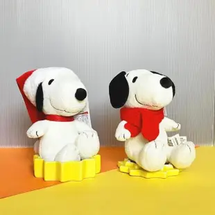 【BON TON TOYS】Snoopy史努比填充玩偶-圍巾狗 17cm(玩偶、娃娃、公仔)