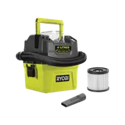 Ryobi 18V ONE+ 4L Wet & Dry Compact Vacuum