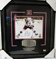 New York Rangers Petr Prucha #25 8x10 Signed Goal Photo MSG 68
