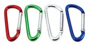 Home Plus DR77344-2 Aluminum Medium Carabiner Hook 2-1/2 L in. (Pack of 40)