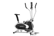 Powertrain 3 In 1 Elliptical Cross Trainer Exercise Bike With Resistance Bands Elliptical Trainers