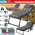 Portable Mattress Recliner Bedding Single Foldable Folding Bed Camping Mat ACB#