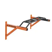 ATTIVO Pull Up Bar Wall Mounted Chin Up Bar Wall Mount Multifunctional Pull Up B