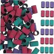 Ipetboom 3 Boxes Nail Sanding Bands Assorted Grits Professional Nail Drill Bits for Manicure and Durable and Easy to Use