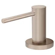 Round Soap Dispenser, Champagne