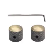 2 Pcs Dome Knob Guitar Guitar Screw Knob Tone Control Knobs Volume Knob Round
