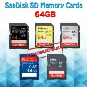 SanDisk SD Card 64GB Extreme Pro Ultra Fast Memory Cards Drone Camera 4K Video