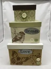 nesting boxes with lids