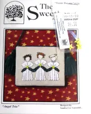 Sweetheart Tree-Teenie ANGEL TRIO chart only W STARS #150