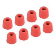 Replacement Foam Ear Tips Earbuds Bud 4.7-5.5mm Middle Size Red 8 Pcs