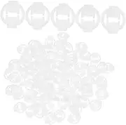Ciieeo 100pcs Power Cord Clip Outdoor Clamps Outdoor Lights Clips Outdoor Clips Lighting Clip Clips Outdoor Lamp Cable Clips Rope Lights Clips Plastic White