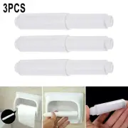 3*White Replacement Toilet Paper Roll Holder Roller Spindle Insert-Spring~
