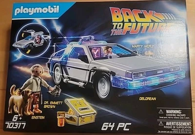 Playmobil Back to the Future Delorean Time Machine 70317 NEW SEALED