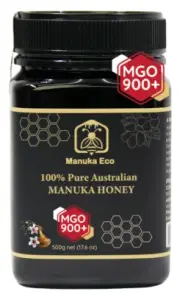 ManukaEco Honey MGO 900+ 100% RAW AUSTRALIAN MANUKA HONEY 500G extra MGO 1462