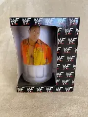 WWF The Rock Beer Drink Glass Chalice Rare WWE