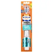 [iHerb] Spinbrush Pro+ Extra White, Powered Toothbrush, Soft, 1 Toothbrush