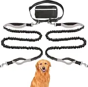 Dog Tie Out Cable | Reflective Tie-Out Cable for Heavy Dogs,Heavy Duty Nylon Doggy Lead with Storage Bag Pet Supplies for Runner Outside Backyard