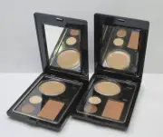 LANCOME COLOUR FOCUS, BLUSH SUBTIL & DUAL FINISH (BUFF II) PALETTE *LOT OF 2*