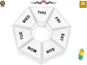 Medicine PILL BOX 7 DAYS Dispenser Storage Organiser Holder 7 Slot PILL Case NEW