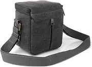 Camera Bag Photo Shoulder Case Fit for Sony A6300 A5100 A6000 A5000 NEX-7 RX100 II III IV V NEX-5T/5R/5C NEX3 Fit for Sony Rx100 Camera Case(Gray)