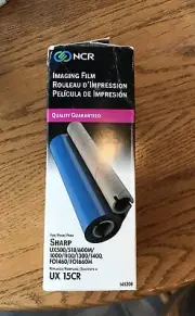 Genuine NCR Sharp Fax Machine Imaging Film NEW (replaces UX-15CR)