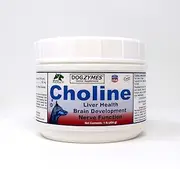 Dogzymes Choline aids in Brain Function and Also Helps with seizures and Stroke Recovery. It is Also Used to Cleanse The Liver of accumulated lipids (1 Pound)