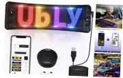 Light Sign for Car, AI Voice & Bluetooth APP Control, CI-VIALD19 Flexible LED