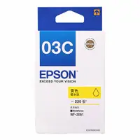 在飛比找陽信商店街優惠-EPSON T03C450 原廠黃色墨水匣 適用：WF-28