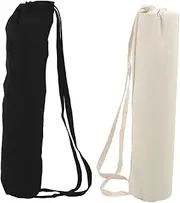Holibanna Portable Yoga Mat Storage Pouch Large Capacity for Multiple Mats Accessories Women's Fitness Bag Waterproof Dustproof Dual Straps