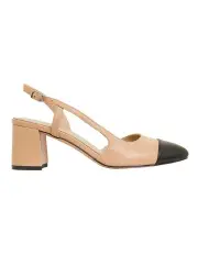 [Jane Debster] Chapter Black Glove/Camel Heeled Shoes