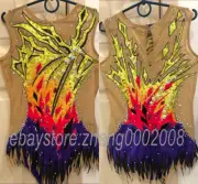 COMPETITION RHYTHMIC GYMNASTICS LEOTARD/STONED ROCK'N' ROLL BATON DANCE COSTUME