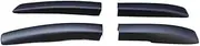 ADCCH Car Roof Rack Cover Cap ABS Plastic Front Rear Roof Rack End Covers Compatible for Mitsubishi ASX SUV 2013-2019 Waterproof Replacement Shells Front Rear Roof Luggage Bar Rail End Shell(4PCS SET)