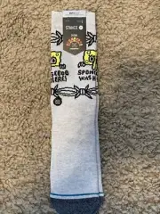 Socks ‘Sponge Bob’ Mens Sz L Infiknit socks BNWT!