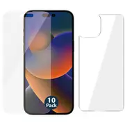 10pcs Soft Pet Film Screen Protector for Apple iPhone 14 Pro Max Front and Back