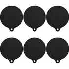 6 Pcs Induction Cooktop Mat Protector Nonslip Silicone Heat Insulation Pad9557