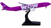 1:400 Phoenix WOW AIR A330-900neo Passenger Airplane Diecast Aircraft Model