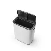 Brabantia Bo Touch Bin (White) - 60 Litre 60L