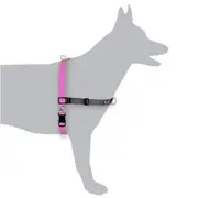 BlackDog Wear Black Dog Balance Harness Dog Training Mini - Xlarge [Colour: Pink] [Size: Small Girth 47-