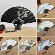 Chinese Style Folding Fan Hand Held Fan Bamboo Pocket Fan Wedding Party Gift