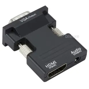 HDMI 轉 VGA 轉換器 ( HDMI母轉VGA公 ) HDMI to VGA / SWITCH接VGA電腦螢幕