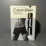 Calvin Klein Men’s Medium Intense Power Microfiber Stretch Boxer Brief 3 Pack