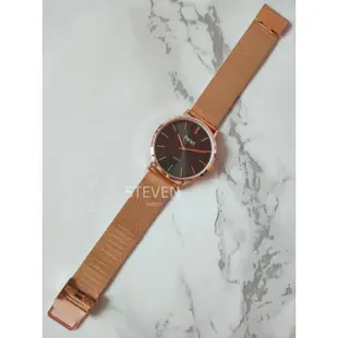 現貨 PREMA超薄玫瑰金網鋼帶 防水錶 石英手錶 米蘭錶帶 簡約腕錶 精品錶 男錶 女錶 情侶款 對錶 韓版手錶jam