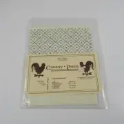 Vintage Country Prints 15" x 15" Aida Charlestowne Fed Blue 14Count Cross Stitch