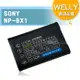 WELLY認證版 SONY NP-BX1 / NPBX1 高容量防爆相機鋰電池